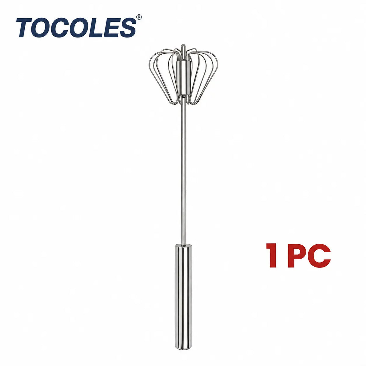 Stainless Steel Push Whisk