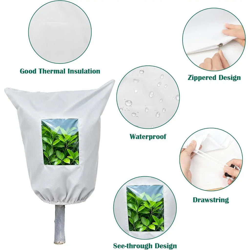 Plant Frost Cover with Viewing Window