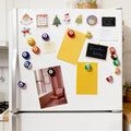 15-Piece Retro Billiard Ball Refrigerator Magnet Set