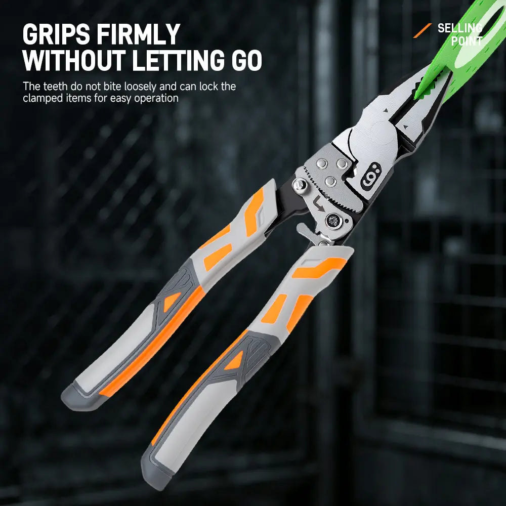 LOZLIN Self-Locking Ratchet Pliers & Wire Cutter