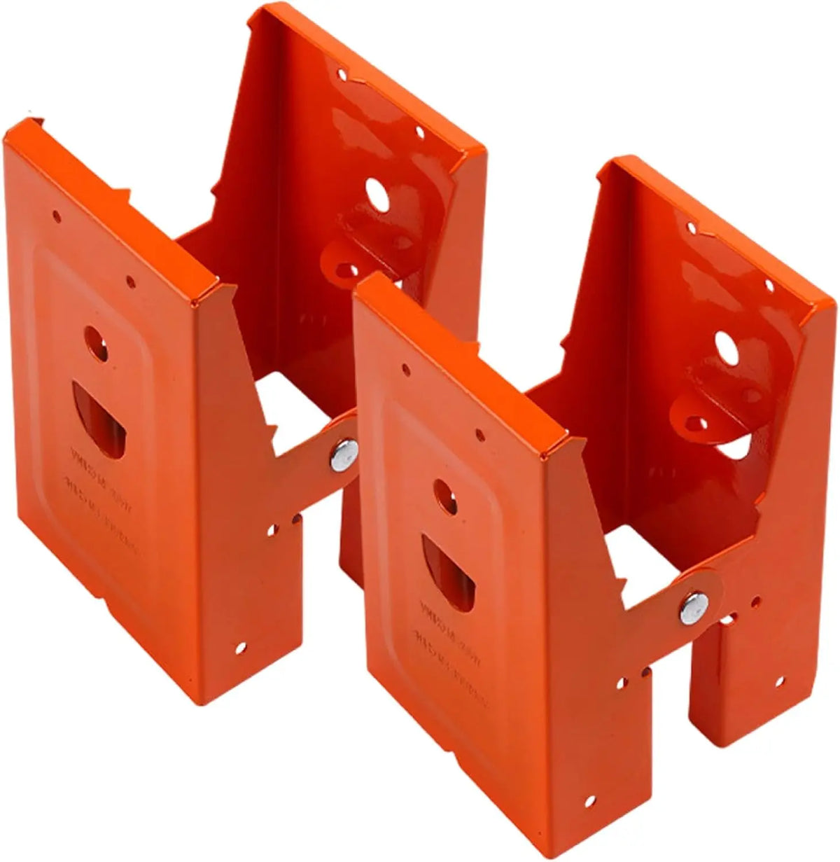 GJANSH 2-Pack Adjustable 2×4 Sawhorse Brackets