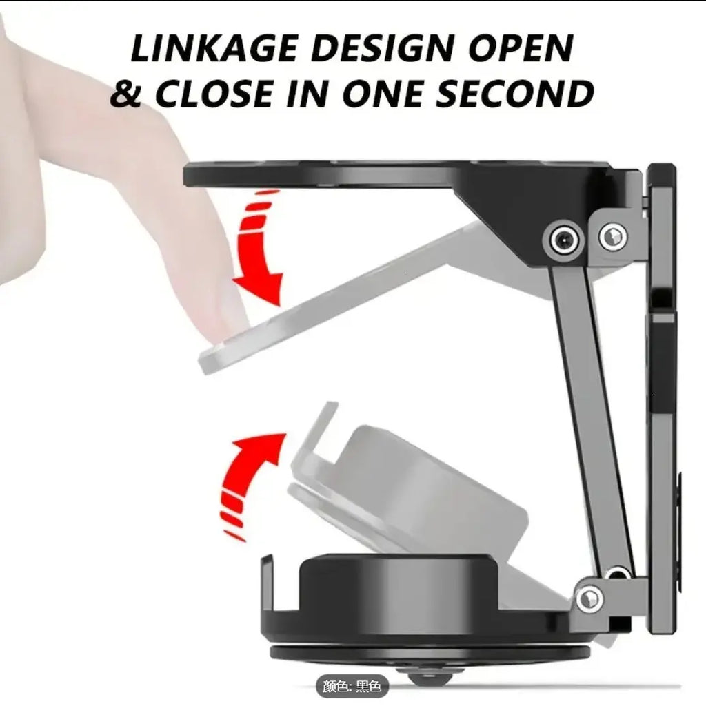360° Rotating Foldable Handlebar Bottle Holder