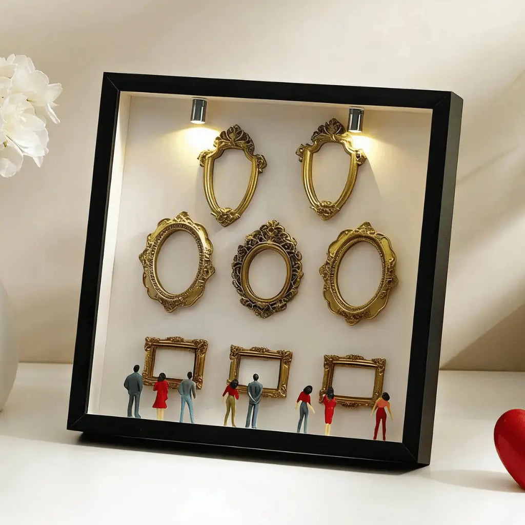 DIY Mini Museum Silhouette Box