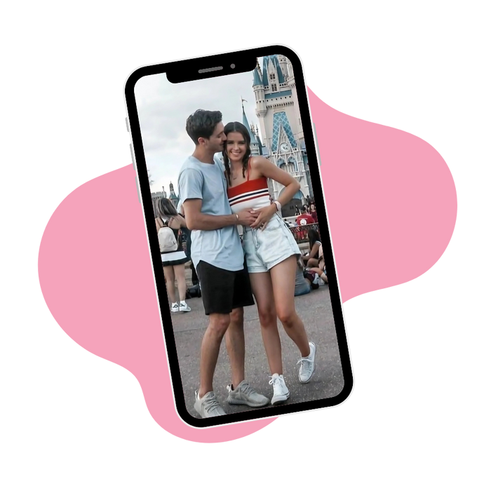 Personalized Couple Building Block Figure