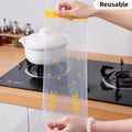 Thick Double Seal Food Storage Bags, Reusable Self-Sealing Pouches, Food Grade Airtight Bags for Refrigerator Organization & Food Portioning-MM1