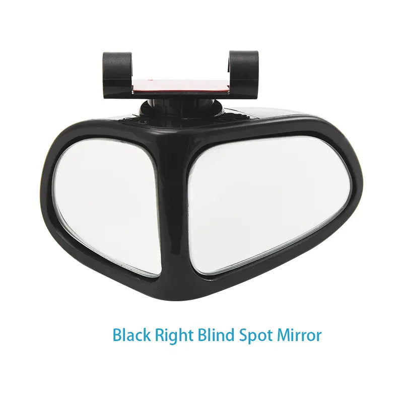 360° Rotatable Dual-Lens Blind Spot Mirror, Clip-On Rearview Auxiliary Mirror for Parking & Reversing