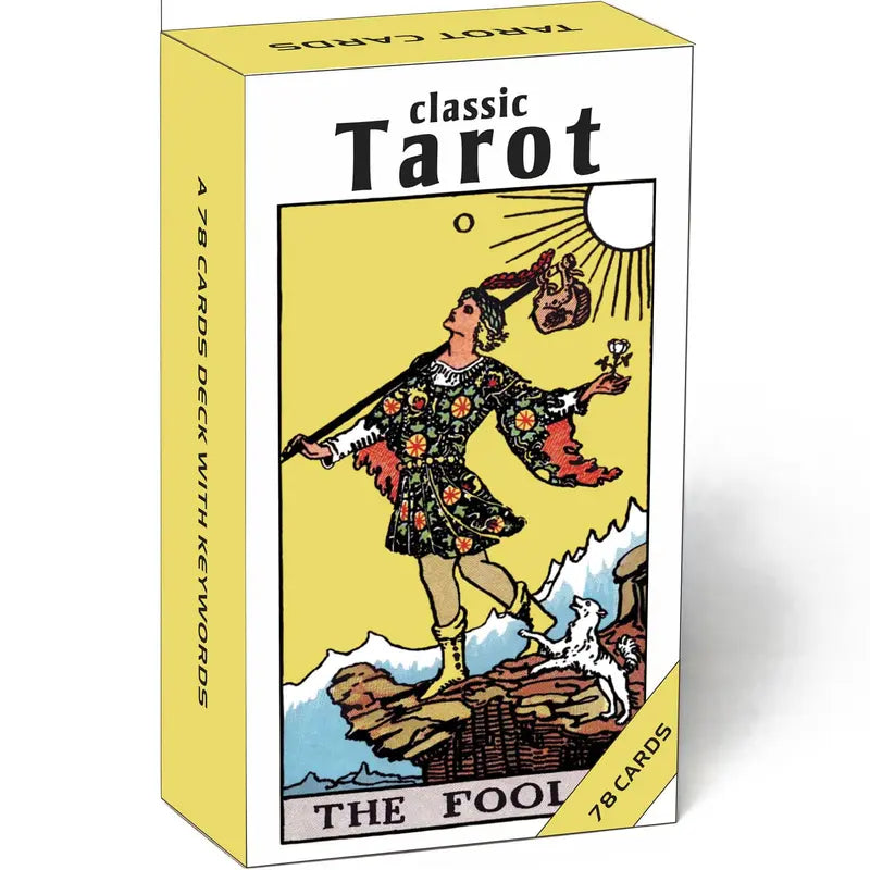 Beginner Tarot Card Deck & Meaning Guide Set