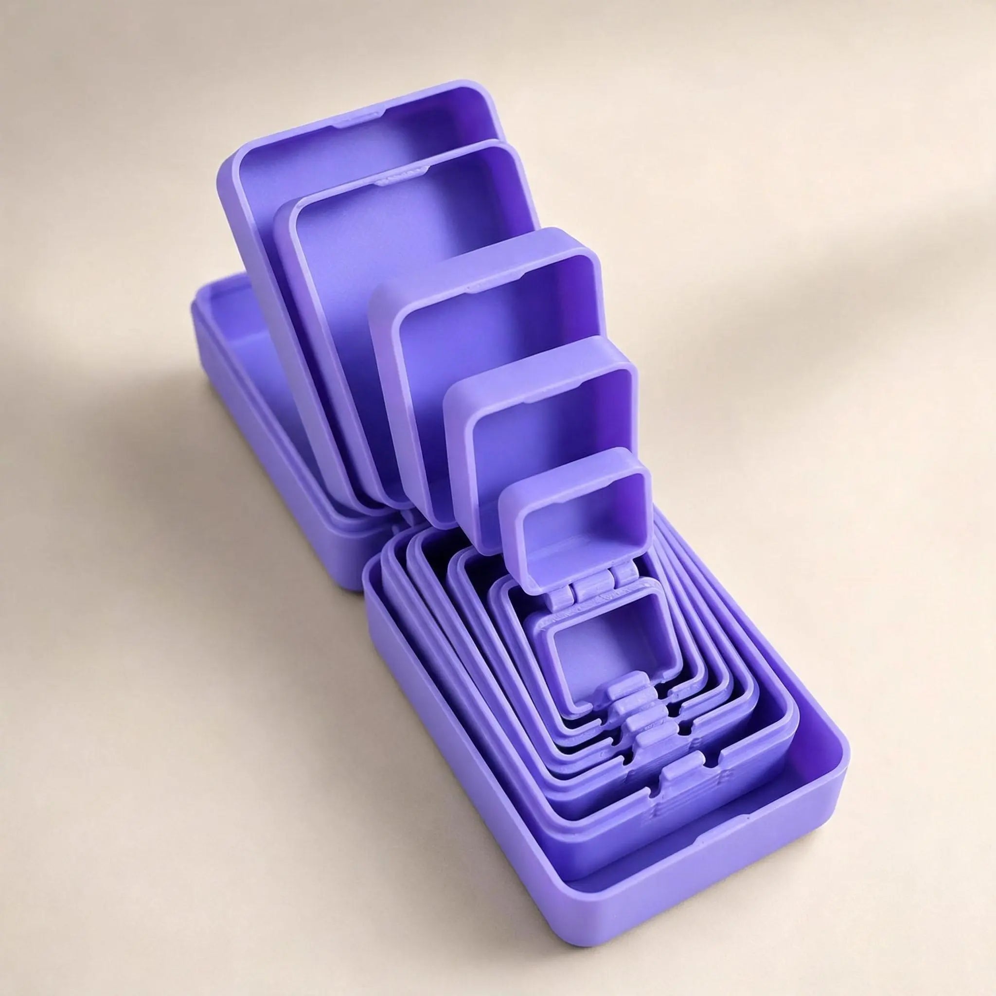 Multi-Layer Nesting Surprise Gift Box, 3D Printed Prank Container for Birthdays, Halloween & Funny Gifts