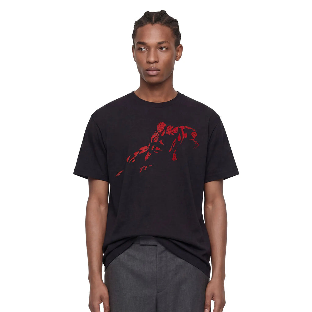 Marvel: Spider-Man Vintage Red Wraith Shadow Pose Mens T Shirt