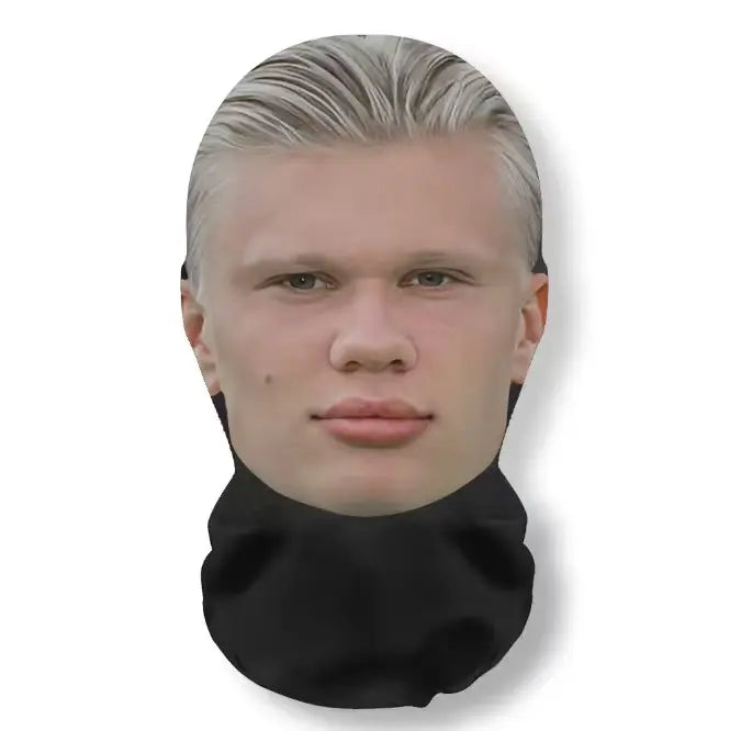 Breathable Full-Face Elastic Mesh Mask, Funny Stretch Face Cover for Motorcycle Rides, Stadiums & Parties