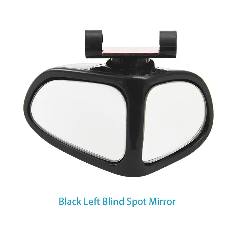 360° Rotatable Dual-Lens Blind Spot Mirror, Clip-On Rearview Auxiliary Mirror for Parking & Reversing