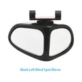 360° Rotatable Dual-Lens Blind Spot Mirror, Clip-On Rearview Auxiliary Mirror for Parking & Reversing