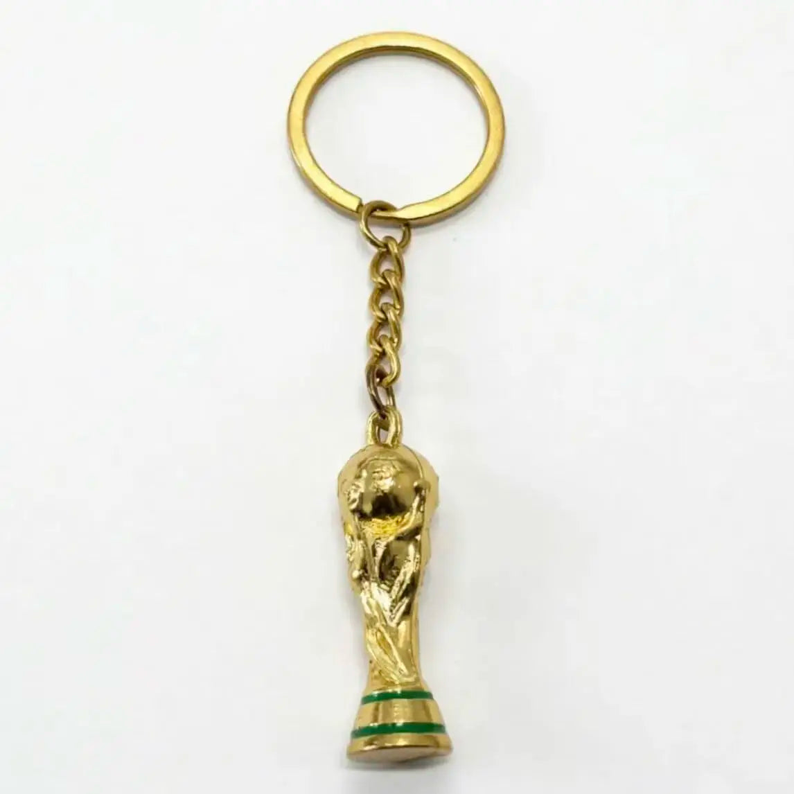 Sports Ball & Gold Trophy Keychain Set, Mini Bag Charm Pendant for Backpack, Handbag, Keys and Party Gifts