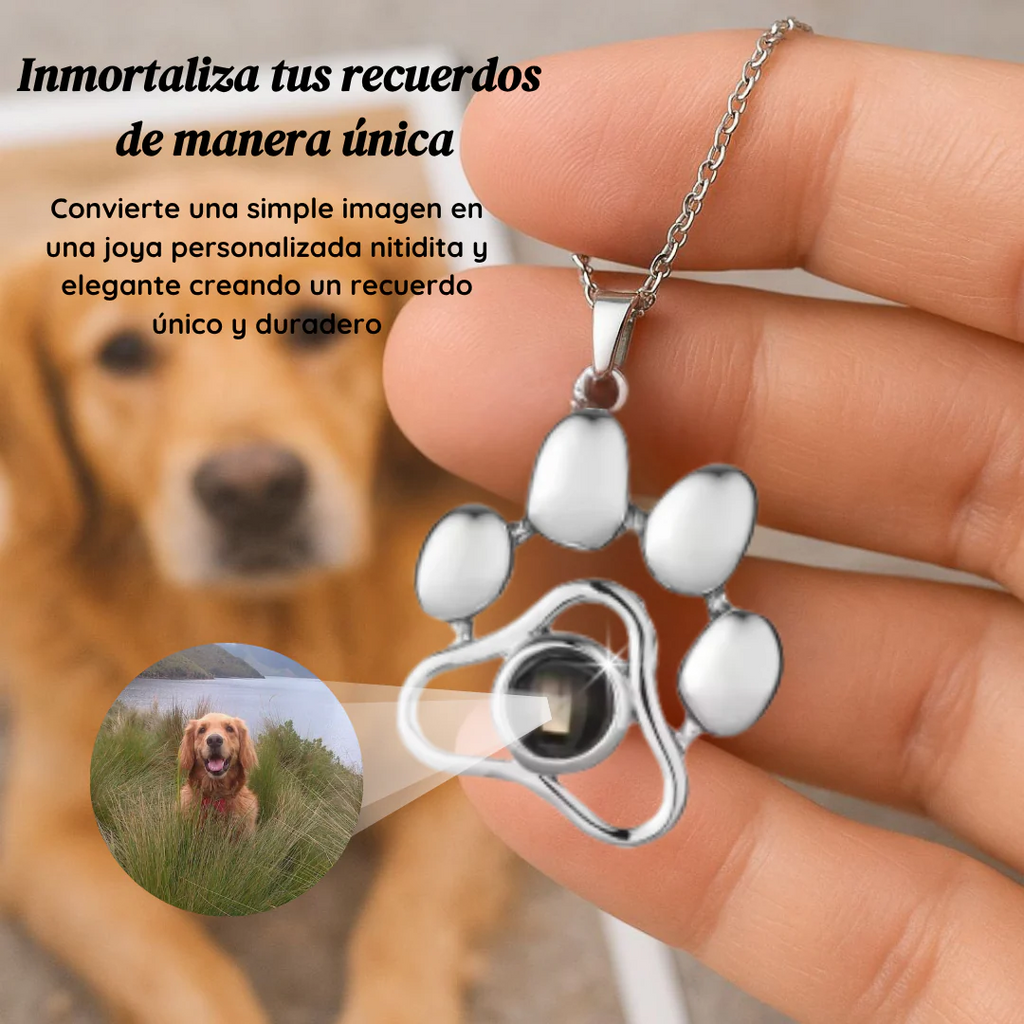 Memory Footprint Necklace