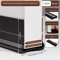 Soundproof Triple Seal Door Draft Stopper Self Adhesive PVC Door Bottom Weather Strip Wind & Noise Insulation Gap Sealing Strip