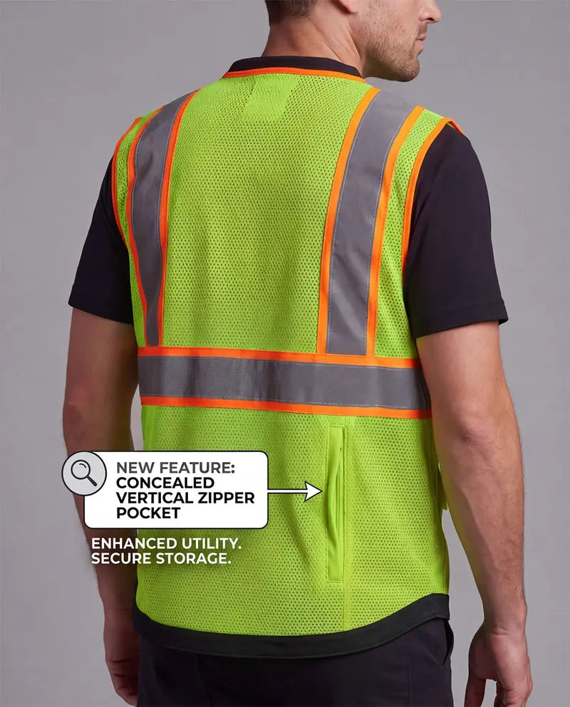 Pro One High-Vis Reflective Safety Vest for Trade Jobs - SV802Z