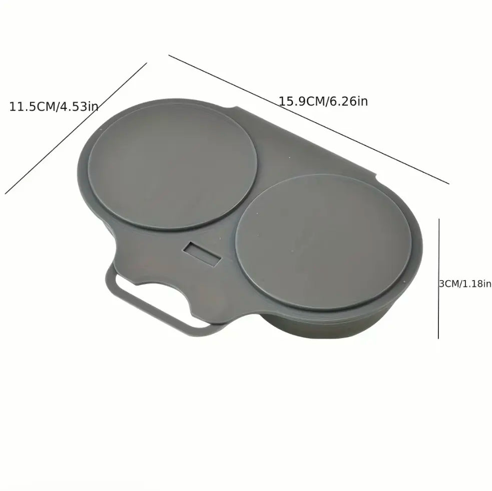 BPA-Free Microwave Omelette Maker, 2-Cup Non-Stick Egg Cooker for Quick Breakfasts & Easy Cleanup