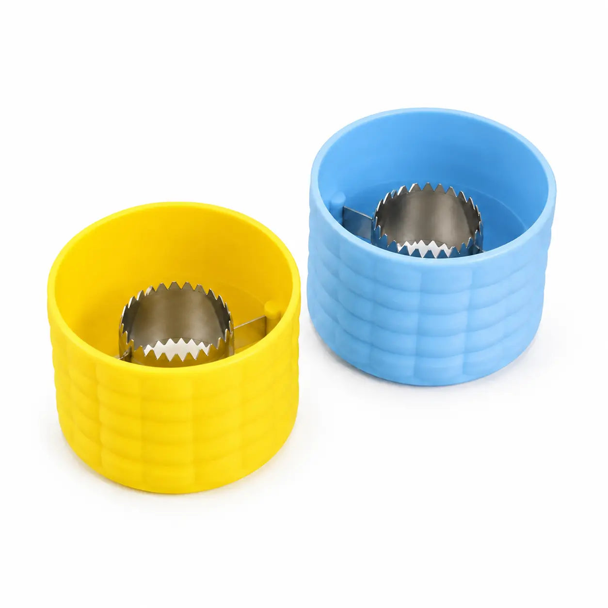 Stainless Steel Corn Kernel Stripper with Collection Cup, Handheld Corn Sheller for Quick Kitchen Prep