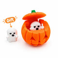 3D-Printed Flip-Top Ghost Pumpkin Halloween Ornament