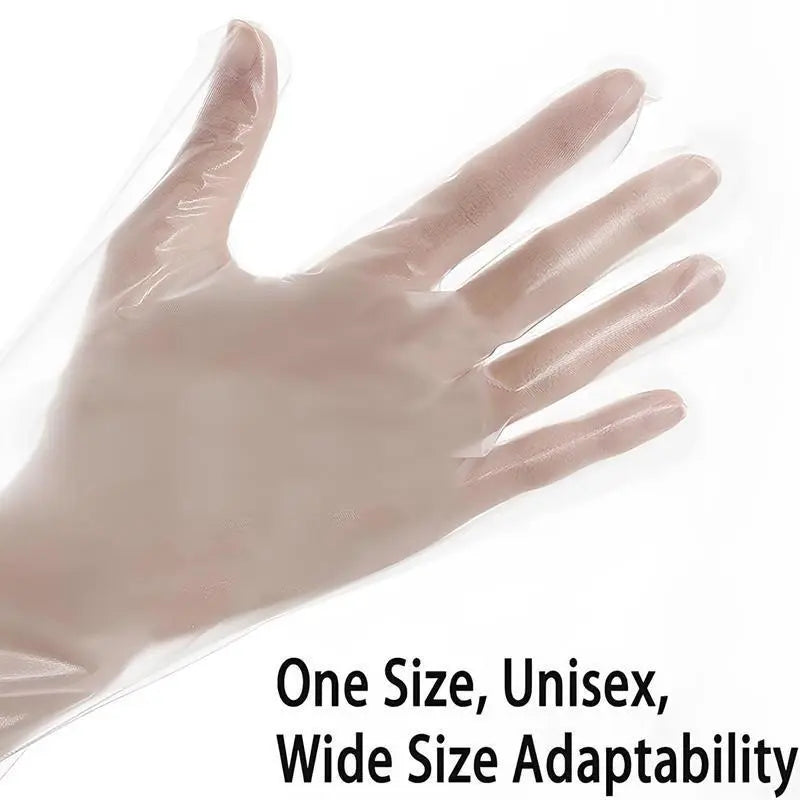 Disposable 23.6-Inch Long-Arm Cleaning Gloves with Elastic Cuffs