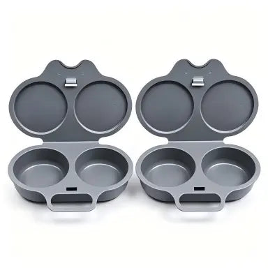 BPA-Free Microwave Omelette Maker, 2-Cup Non-Stick Egg Cooker for Quick Breakfasts & Easy Cleanup