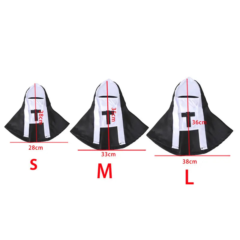 Hooded Nun Costume for Small & Medium Dogs and Cats
