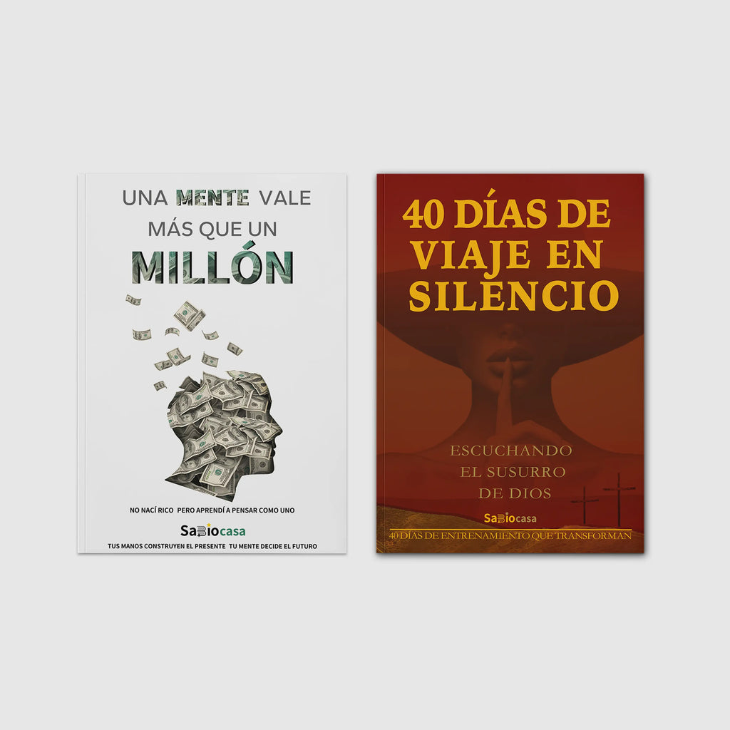 40-Day Personal Growth Book Set, Emotional Intelligence Guide & Success Mindset Manual with Daily Reflection Practices