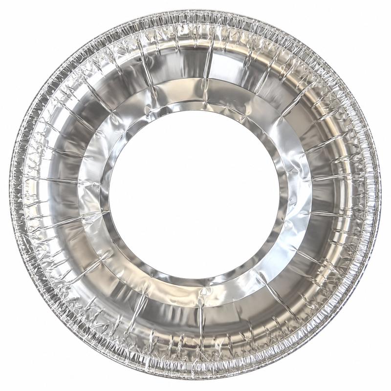 10-Pack Disposable Aluminum Foil Gas Stove Burner Liners