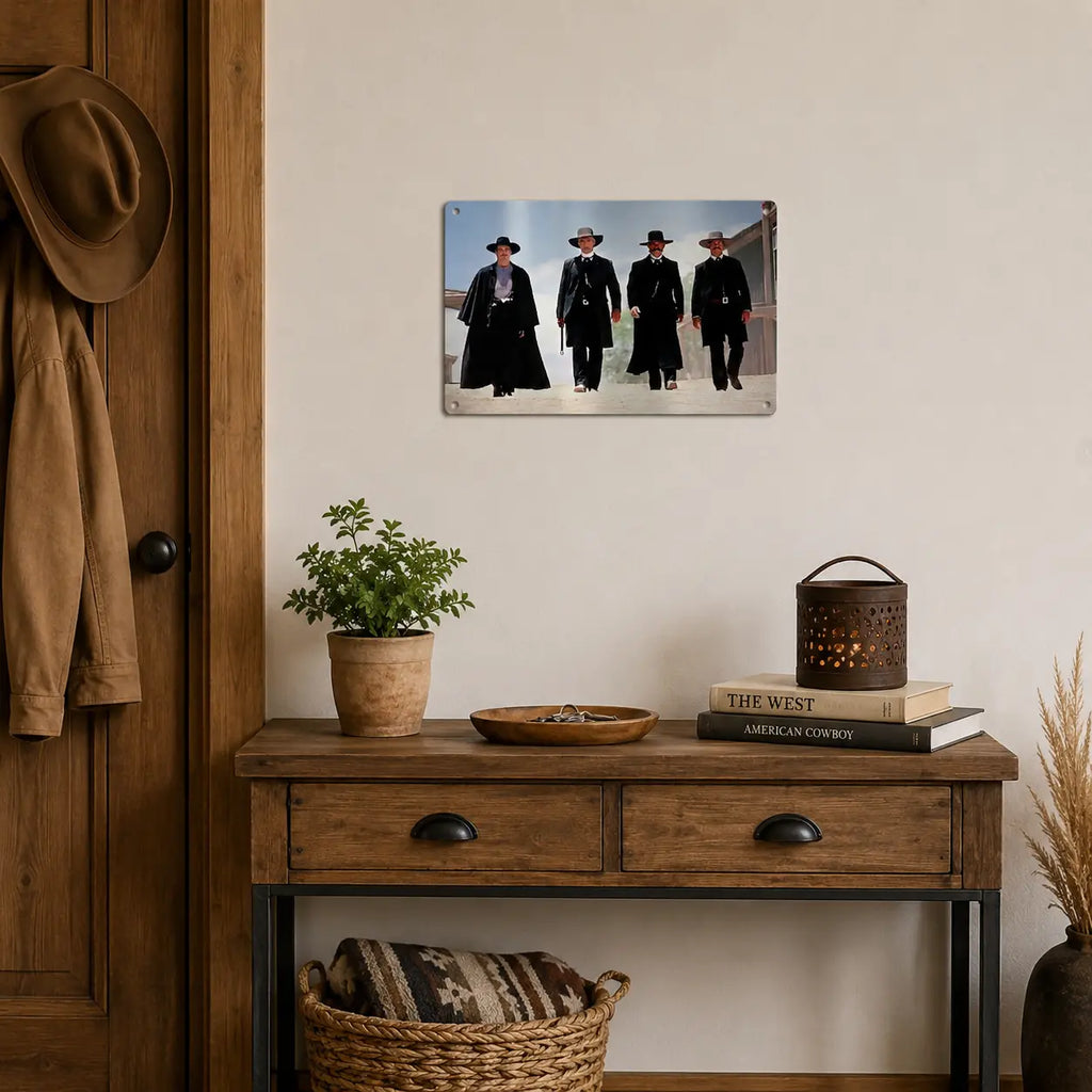 Doc Holliday Wyatt Earp Western Movie Wall Art Sign