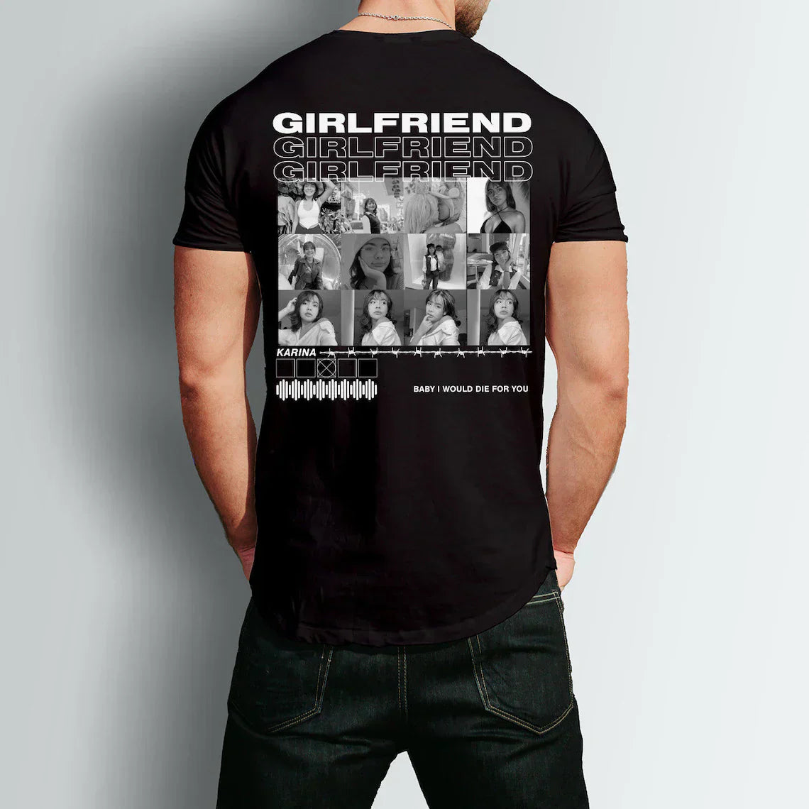 Custom Only You Photo Tee For Couple