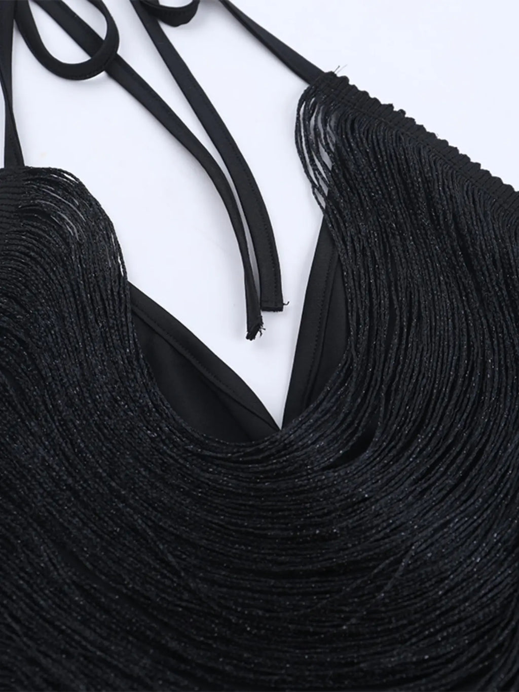 Tassel Punk Style Tank Top, Elegant Sleeveless Top, Bold Fashion Statement Piece, Chic, Perfect for Edgy, Unique Design for Trendy Looks, Summer, Standout Apparel Choice
