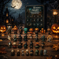 2026 Halloween Advent Calendar with 31 Surprise Blind Bags, Mini Figures, Charms & Decorations for Horror Fans