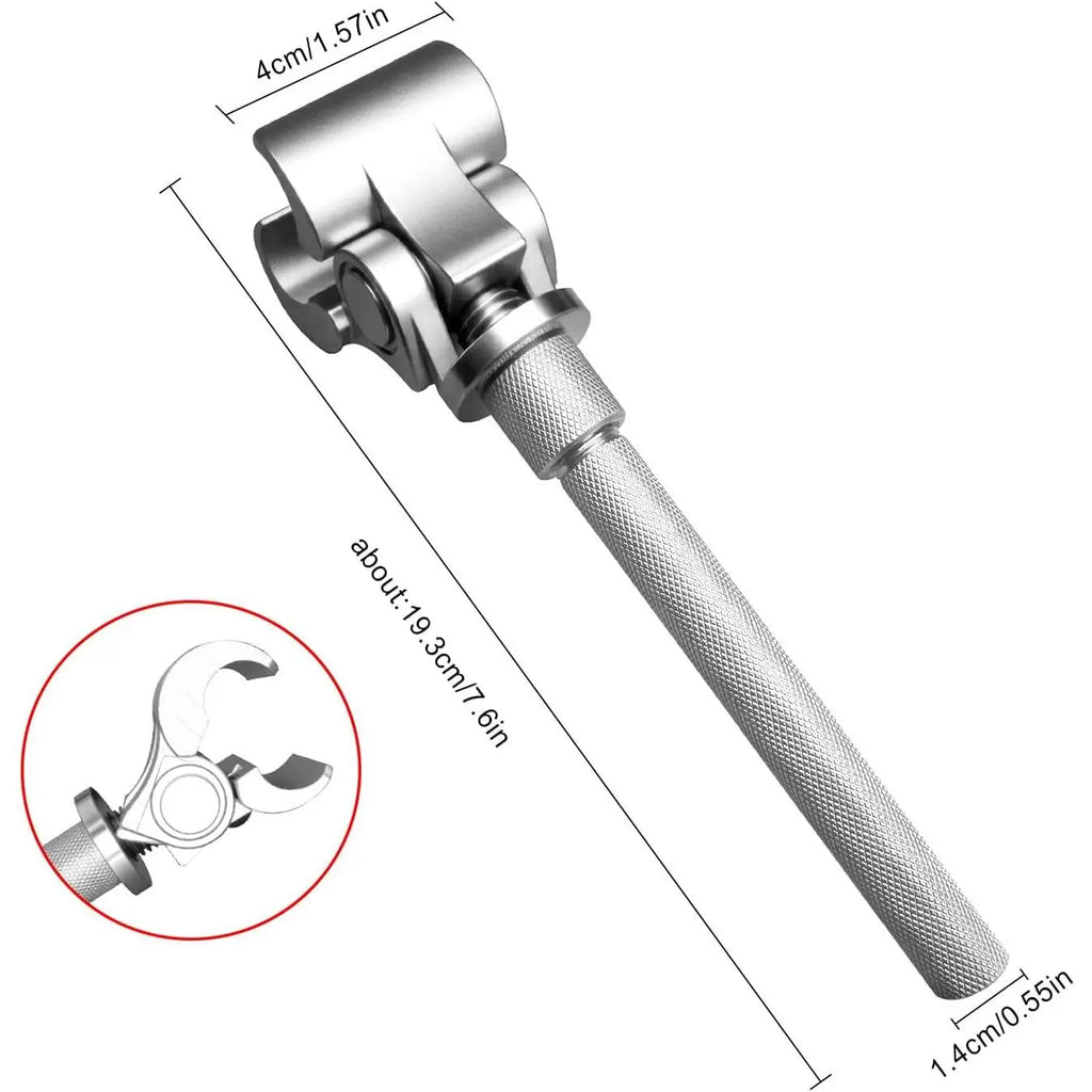 GJANSH Adjustable Steel Door Hinge Alignment Wrench