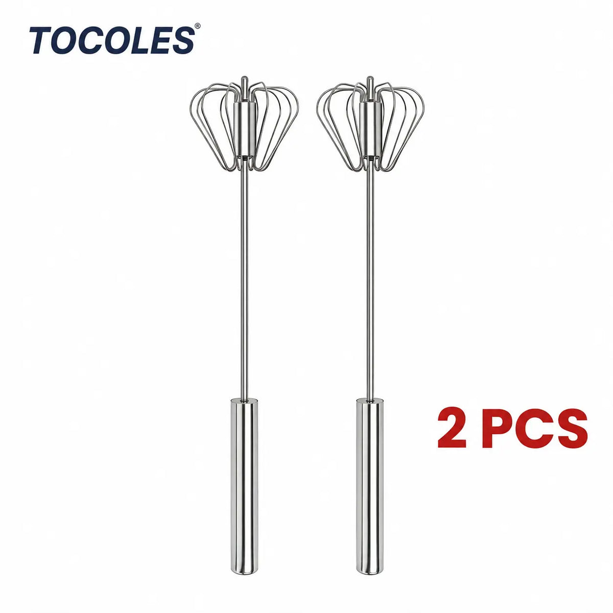 Stainless Steel Push Whisk