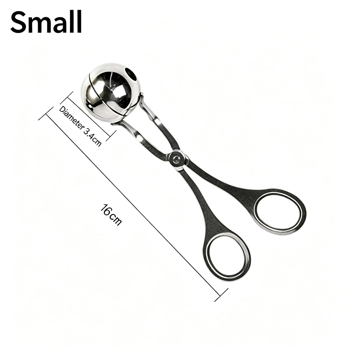 Stainless Steel Meatball Maker & Portion Scoop