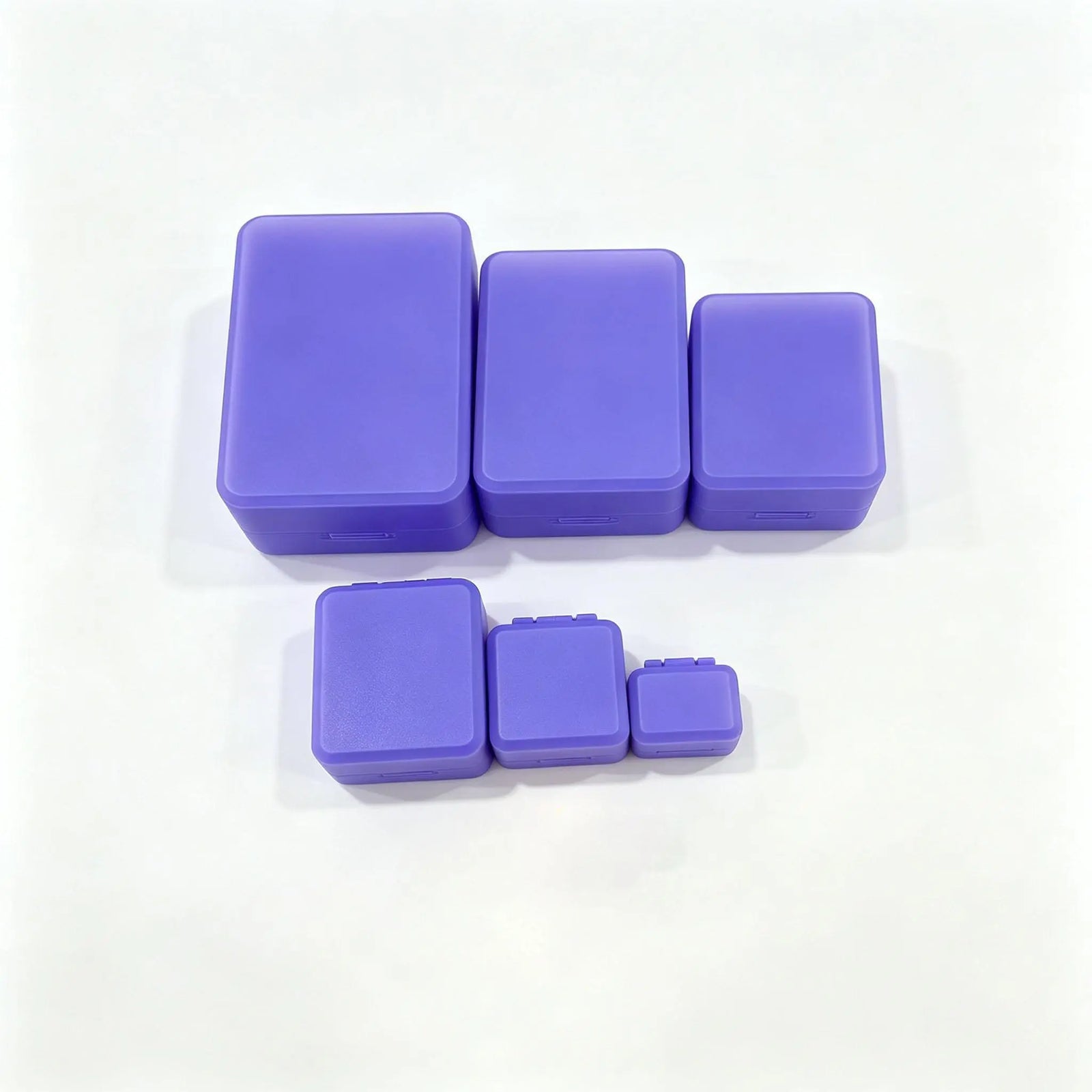 Purple nesting surprise gift box for birthdays holidays and parties