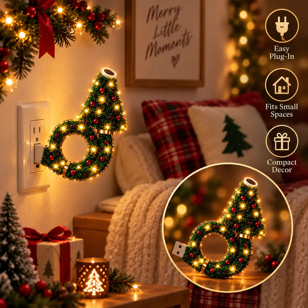 USB Christmas Pattern Projector Night Light