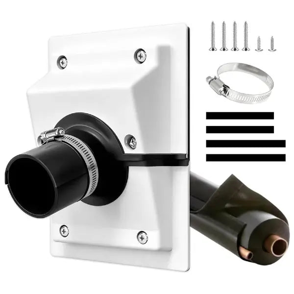 2.36-Inch Split HVAC Line-Set Wall Cover Plate Kit
