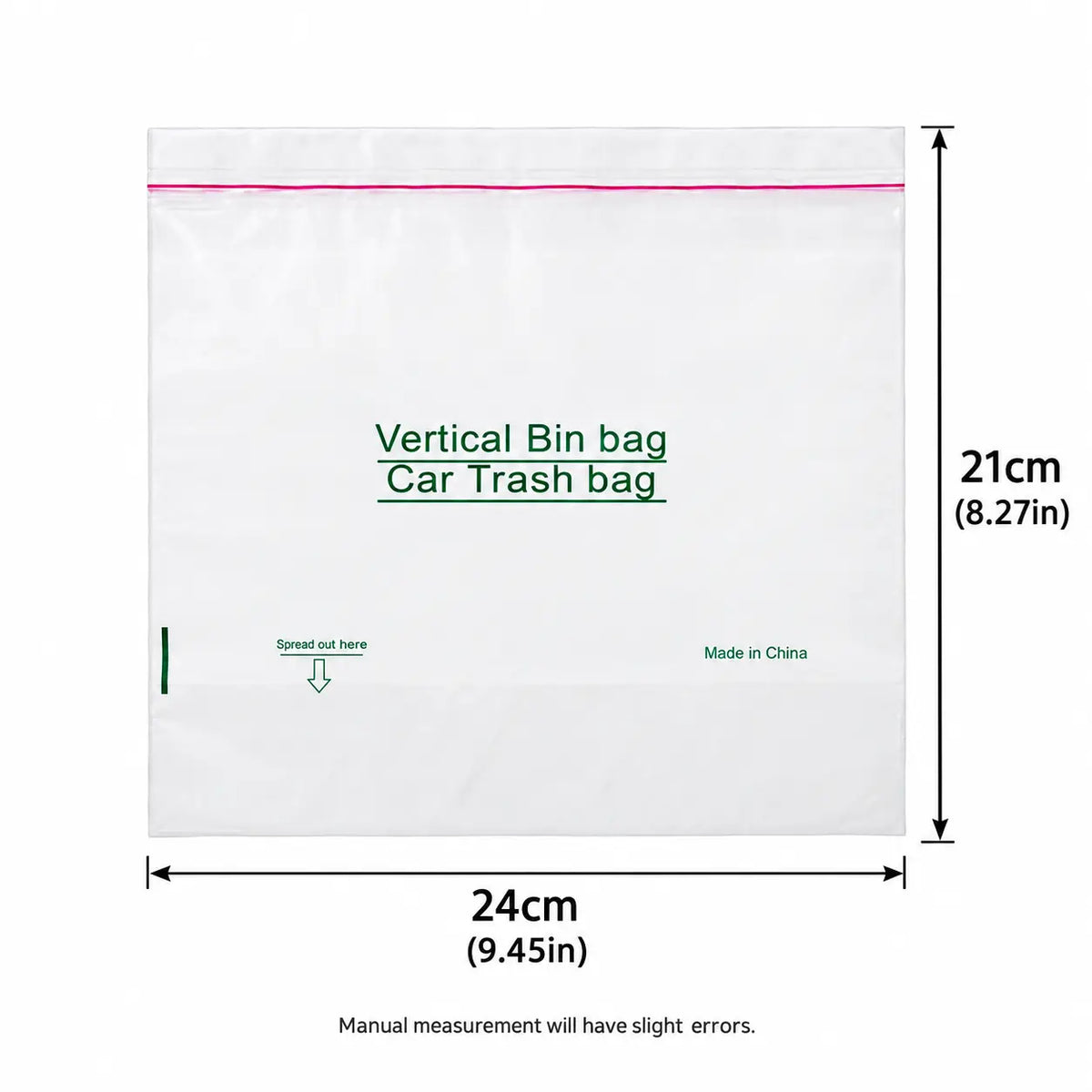 Self-Adhesive Disposable Car Trash Bags – 20/40 Pack