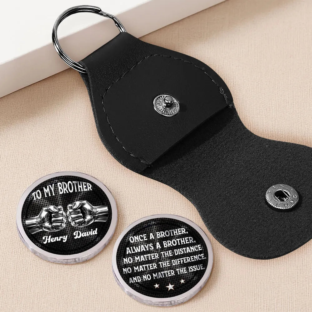 Once A Brother And Always A Brother - Personalized Custom Pocket Hug