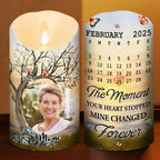 Mine Changed Forever - Personalized Custom LED Candle