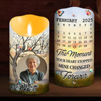 Mine Changed Forever - Personalized Custom LED Candle