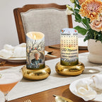 Mine Changed Forever - Personalized Custom LED Candle