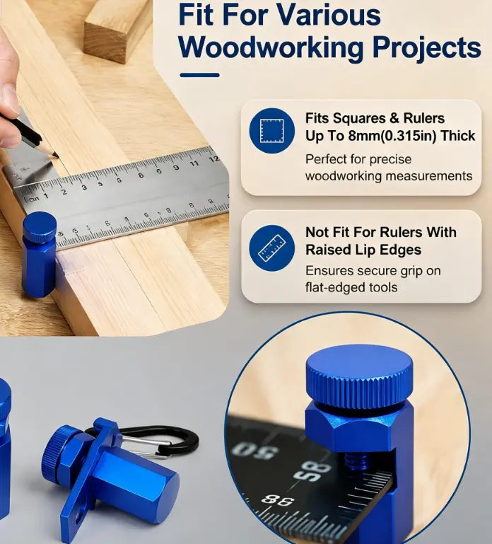 Framing Square Stair Gauges with Storage Holder