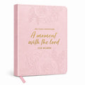 A Moment With The Lord Women’s 365-Day Study Bible, Embossed Faux Leather Devotional Journal & Inspirational Christian Gift for Her