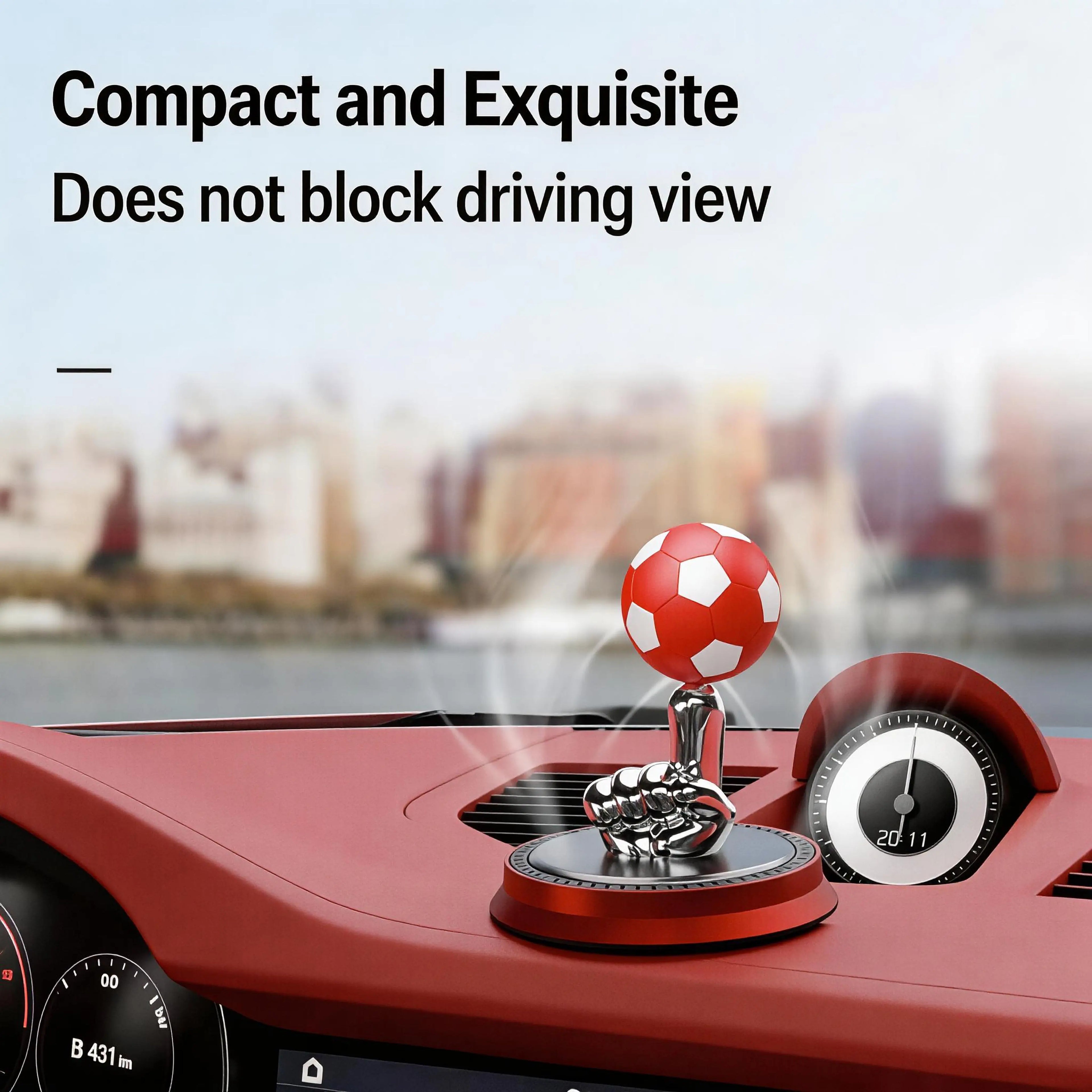 World Cup Soccer| Car Air Freshener |Dashboard Fragrance Diffuser