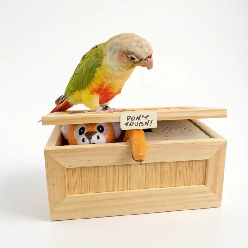 “Don’t Touch” Useless Box Interactive Prank Desk Toy