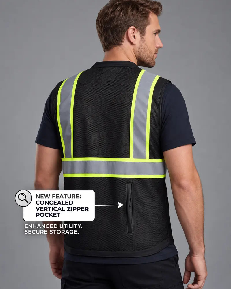 Pro One High-Vis Reflective Safety Vest for Trade Jobs - SV802Z