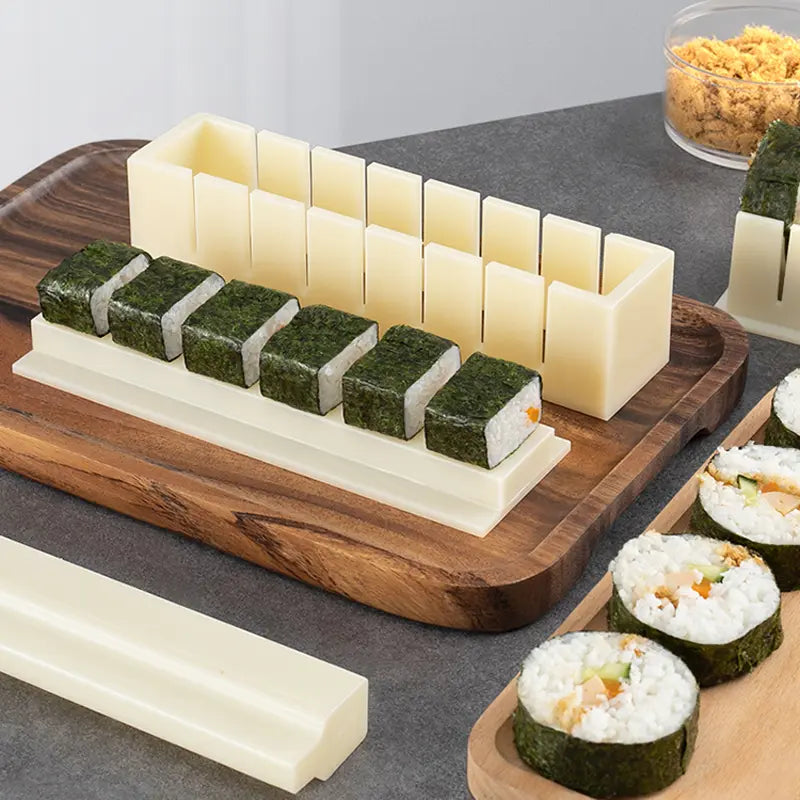 Sushi Mold Set with Cutting Guides