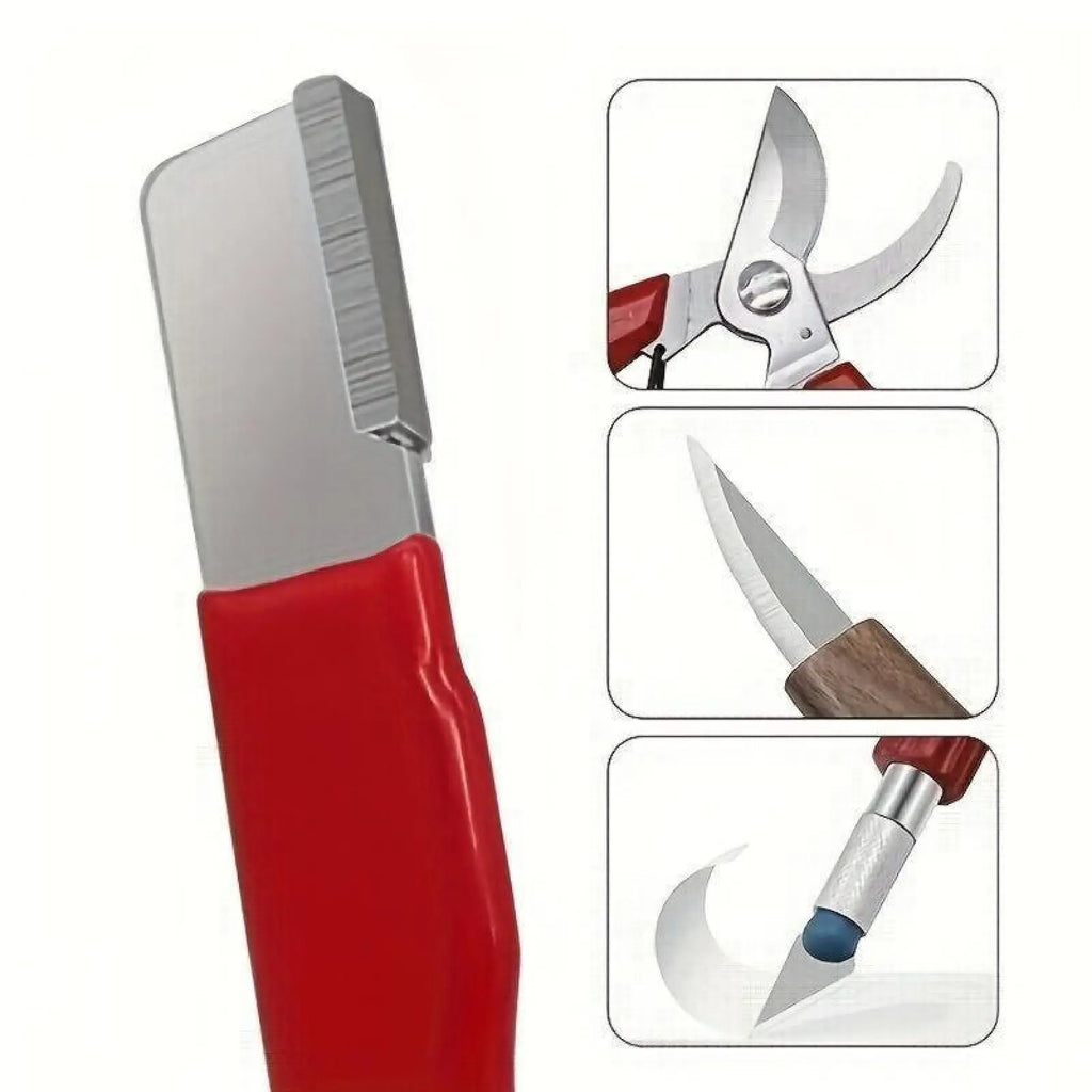 Precision Edge Multi-Use Sharpener Tool for Kitchen & Garden